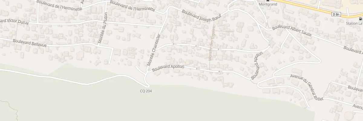 Plan du 15 Bd Apollon à Marseille 11e Arrondissement