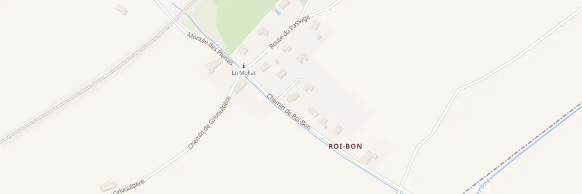 Plan du 95 Che de Roi Bon à Chélieu