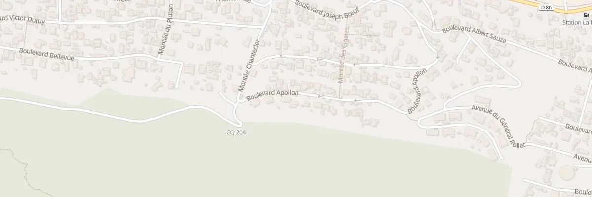 Plan du 24 Bd Apollon à Marseille 11e Arrondissement