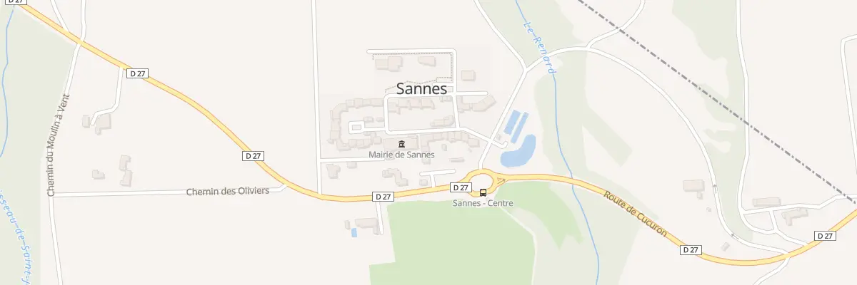 Plan du 13 Rue du Coeur de Village à Sannes