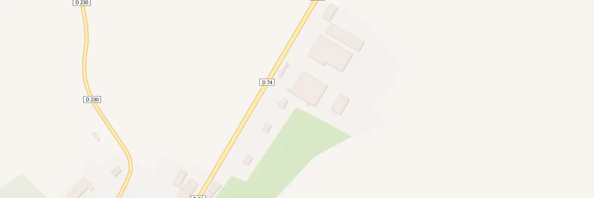 Plan du 1 Rte Départementale 74 à Noyers