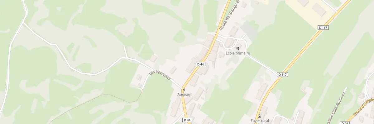 Plan du 29 Rte de Beaufort à Augisey