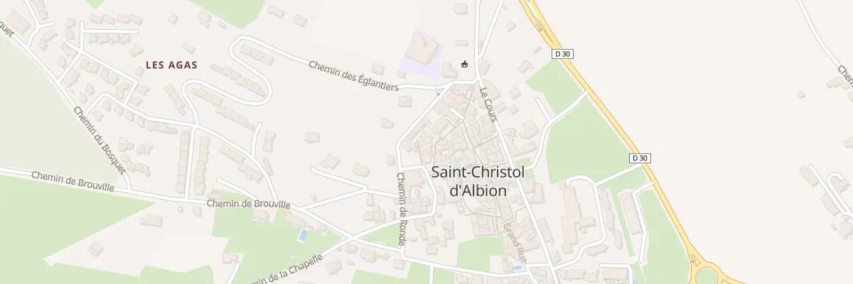 Plan du 4 Imp des Tilleuls à Saint-Christol