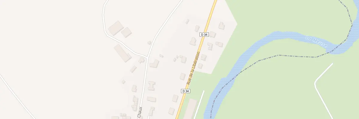 Plan du 23 Rue de la Liberation à Dompcevrin