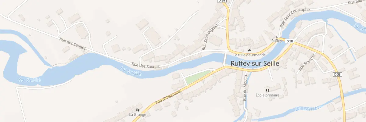 Plan du 115 Rue des Sauges à Ruffey-sur-Seille