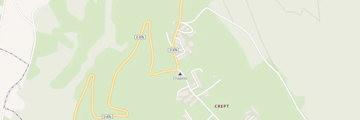 Plan du 20 Rte de Gresieux à Briord