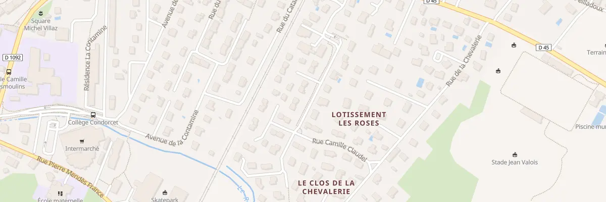 Plan du 18 Rue Camille Claudel à Tullins