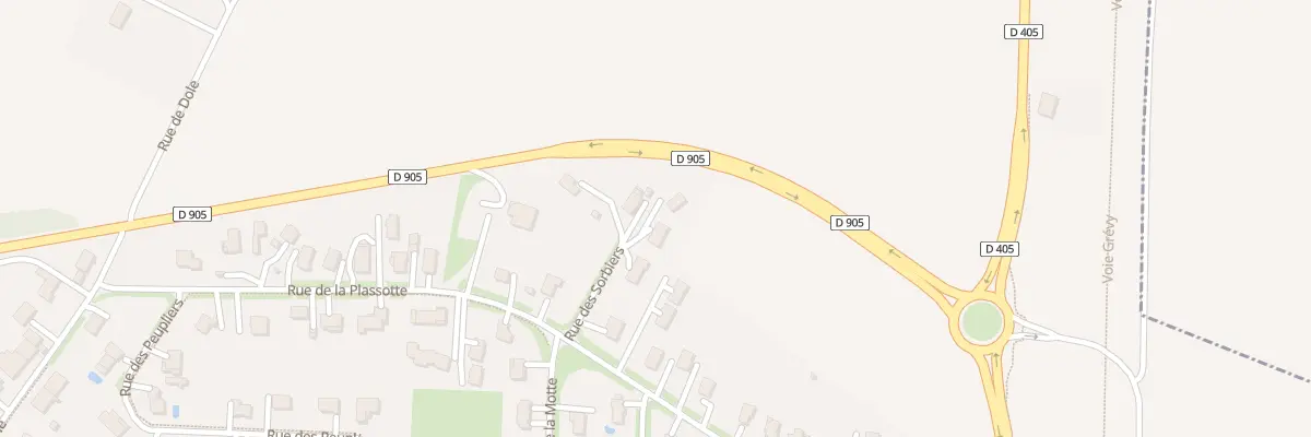 Plan du 6 Rue des Sorbiers à Parcey