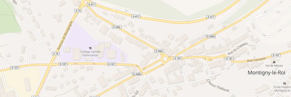 Plan du 3 Av de Lierneux à Val-de-Meuse