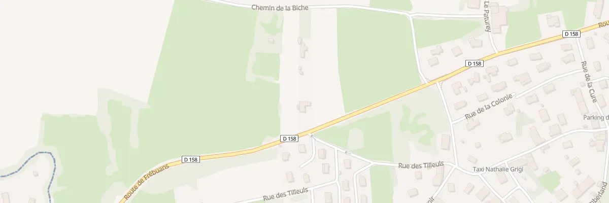 Plan du 612 Rte de Frébuans à Chilly-le-Vignoble