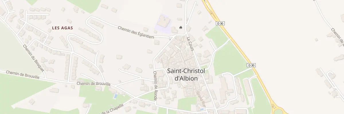 Plan du 10 Rue du Portail à Saint-Christol