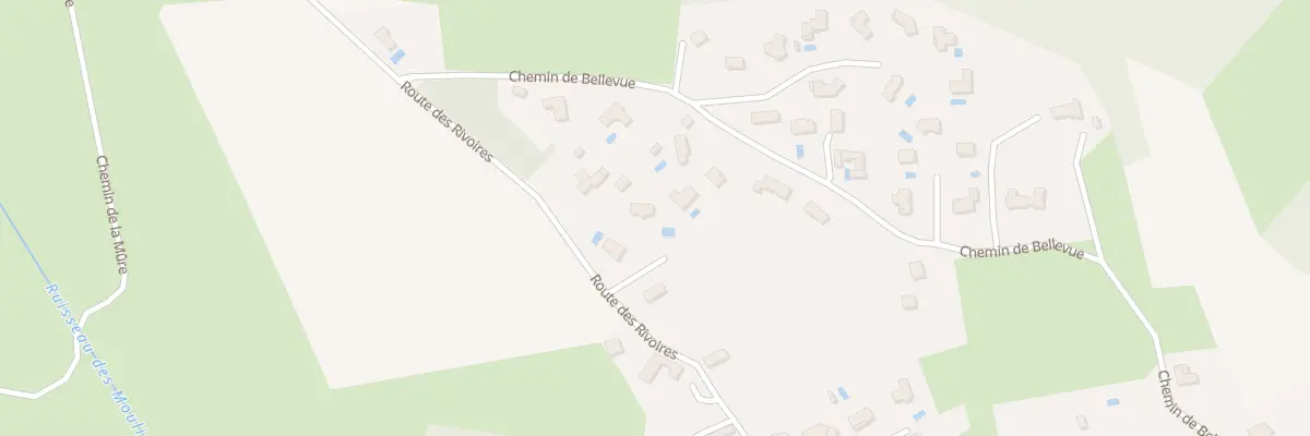 Plan du 133 Rte des Rivoires à Saint-Didier-de-la-Tour