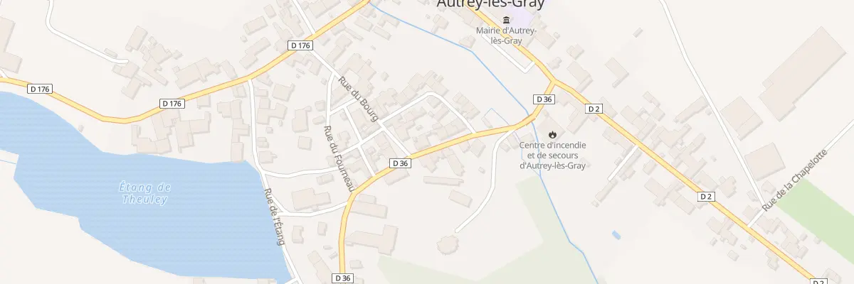 Plan du 9 Rue du Polon à Autrey-lès-Gray