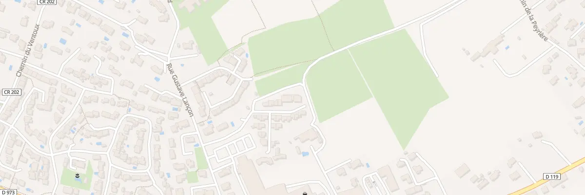 Plan du 9030F Rue Gustave Lançon à Pertuis