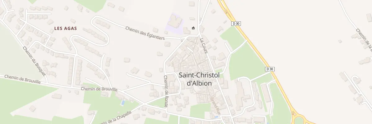Plan du 7 Rue du Portail à Saint-Christol