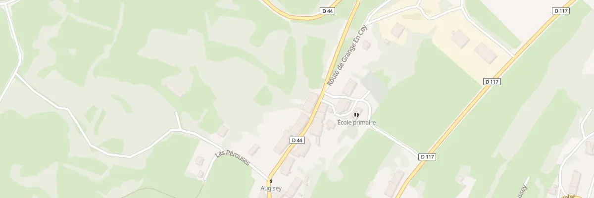 Plan du 41 Rte de Beaufort à Augisey