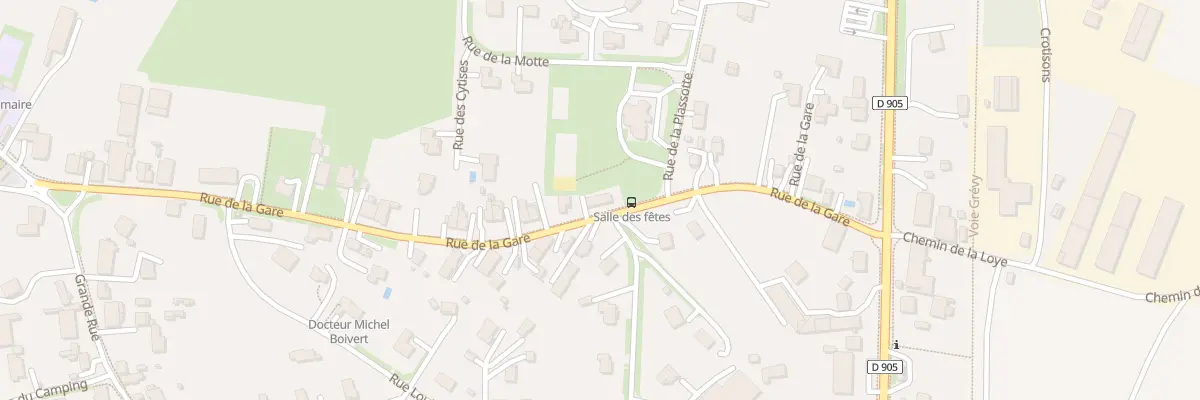 Plan du 39B Rue de la Gare à Parcey