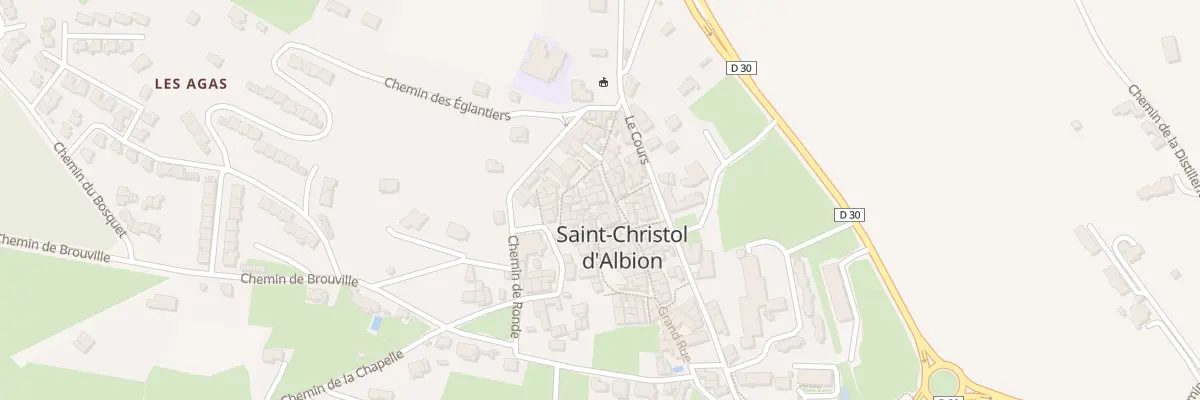 Plan du 25 Gr Grand Rue à Saint-Christol