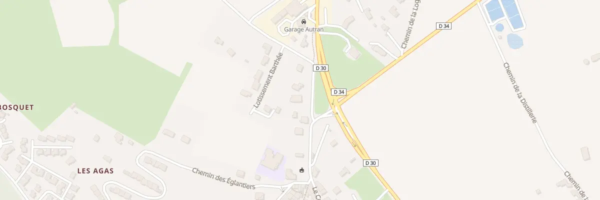 Plan du 39 Che du Chenil à Saint-Christol