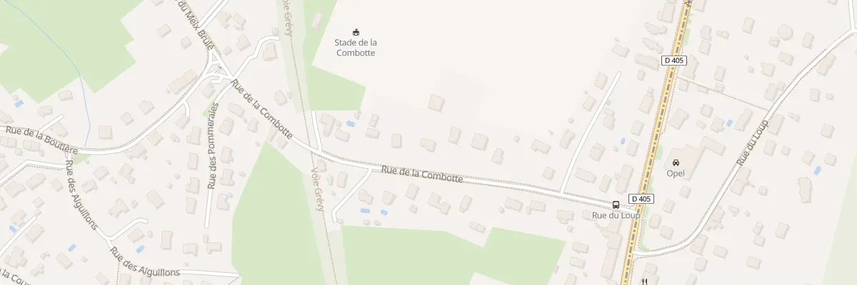 Plan du 18 Rue de la Combotte à Crissey