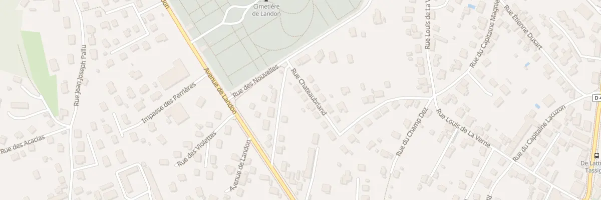 Plan du 30 Rue Chateaubriand à Dole