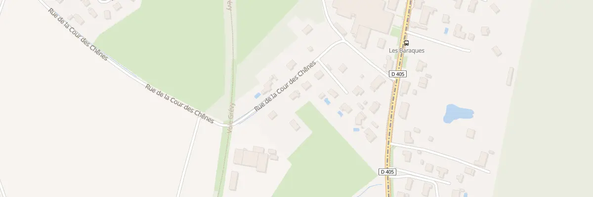 Plan du 7 Rue de la Cour des Chênes à Crissey