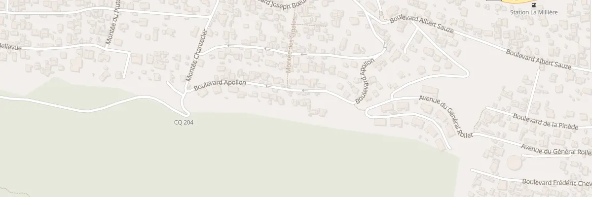 Plan du 40 Bd Apollon à Marseille 11e Arrondissement