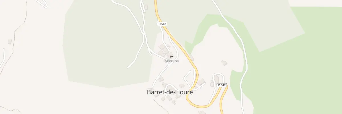 Plan du 5008 Le Teron à Barret-de-Lioure