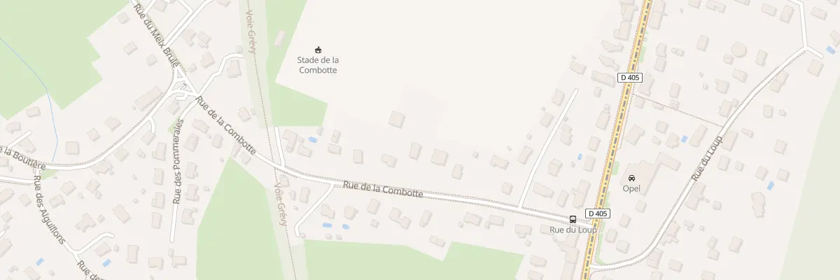 Plan du 16 Rue de la Combotte à Crissey