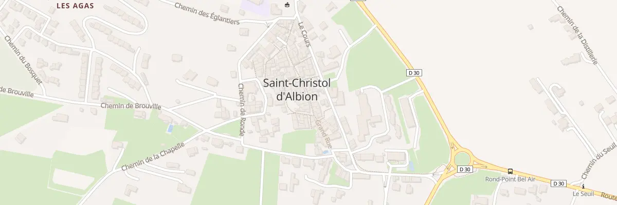 Plan du 15 Gr Grand Rue à Saint-Christol