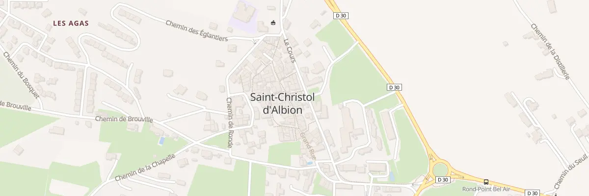 Plan du 26 Grand Rue à Saint-Christol