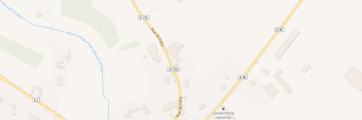 Plan du 13 Rue de Fahy les Autrey à Autrey-lès-Gray