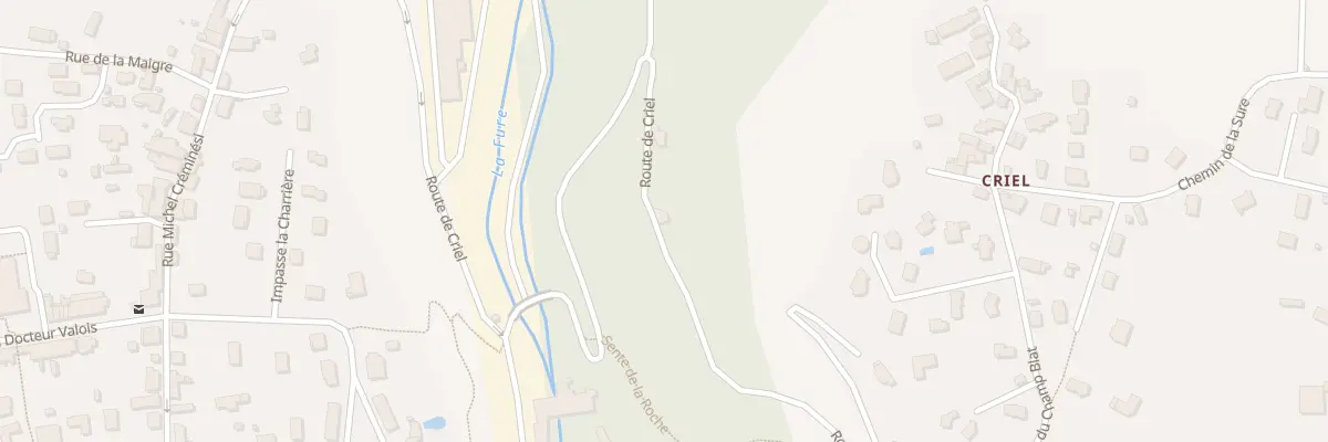 Plan du 330 Rte de Criel à Renage
