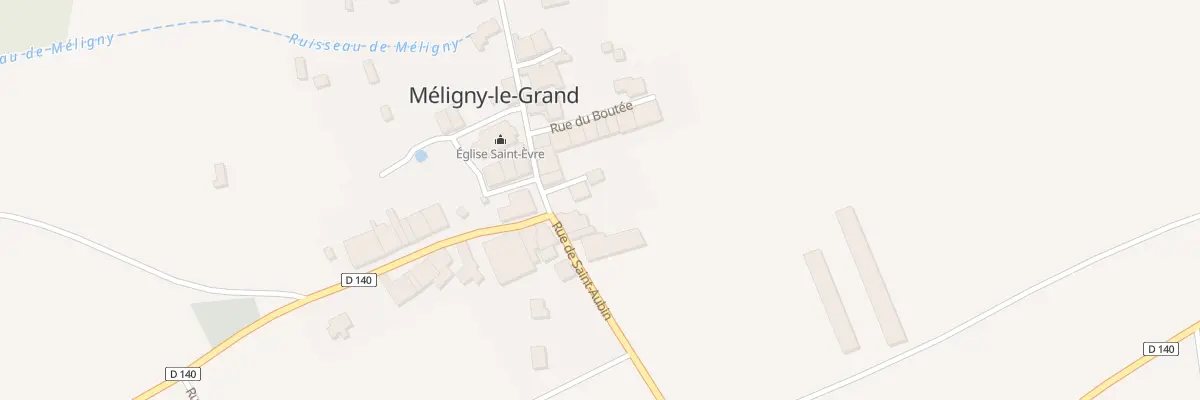 Plan du 4 Imp Begat à Méligny-le-Grand