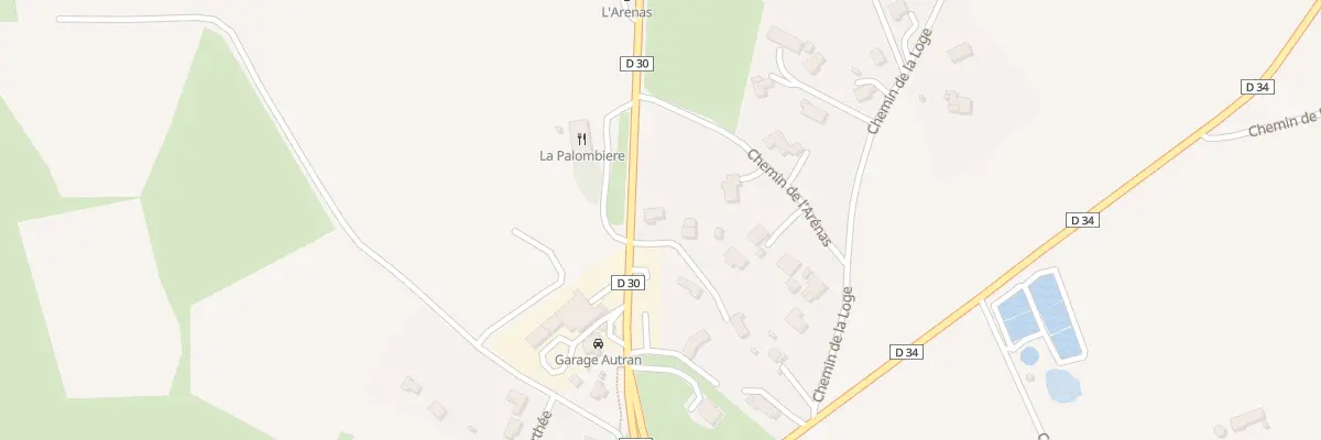 Plan du 7 Imp des Peupliers à Saint-Christol