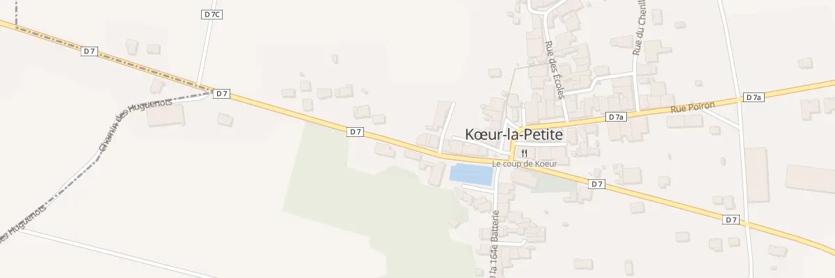 Plan du 17 Voie des Koeurs à Kœur-la-Petite