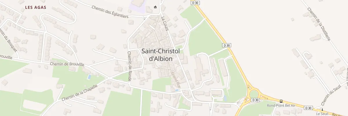 Plan du 7A Crs Le Cours à Saint-Christol