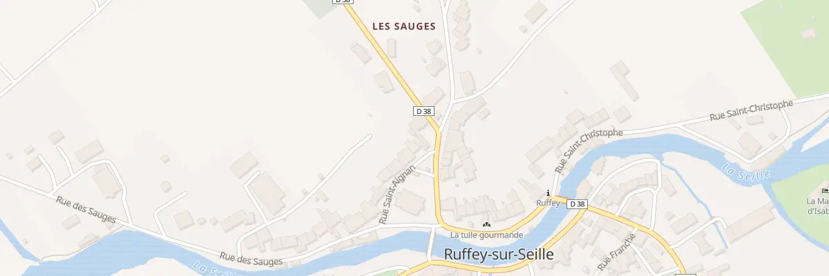 Plan du 99 Rue Saint Aignan à Ruffey-sur-Seille