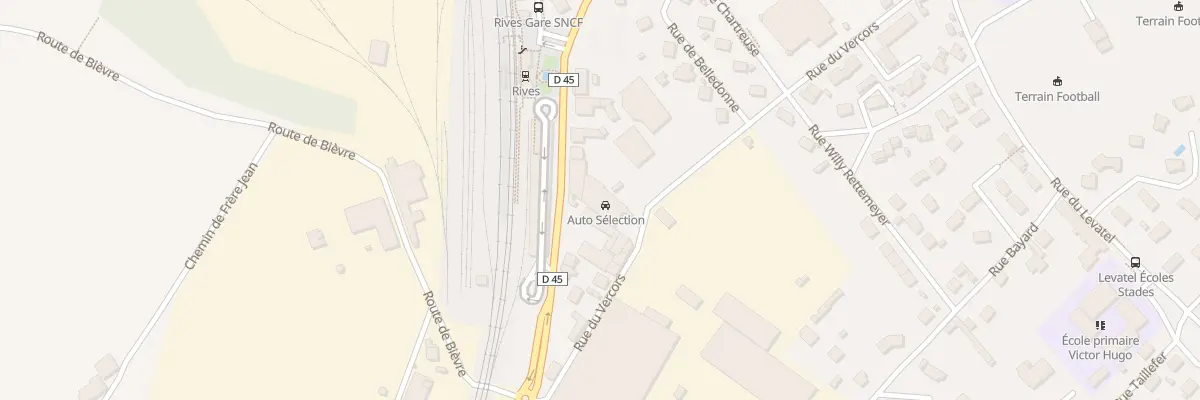 Plan du 177 Rue du Vercors à Rives