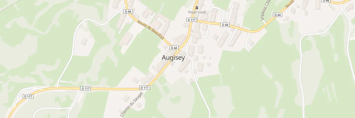 Plan du 3 Rte de Saint-julien à Augisey