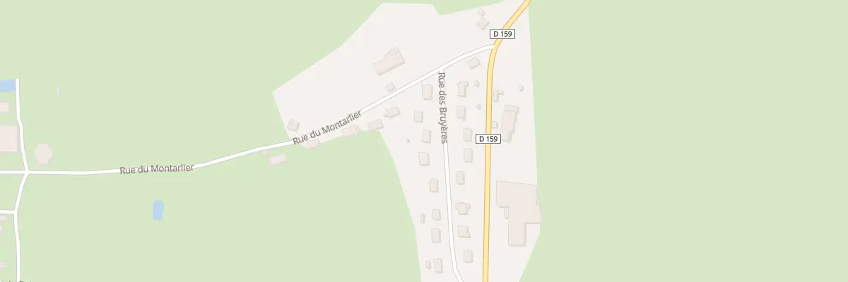 Plan du 11 Rue des Bruyères à Courlans