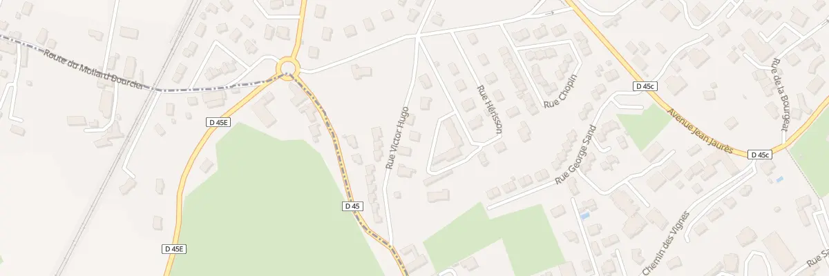 Plan du 297 Rue Victor Hugo à Rives