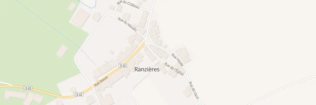 Plan du 3 Rue de l’Eglise à Ranzières