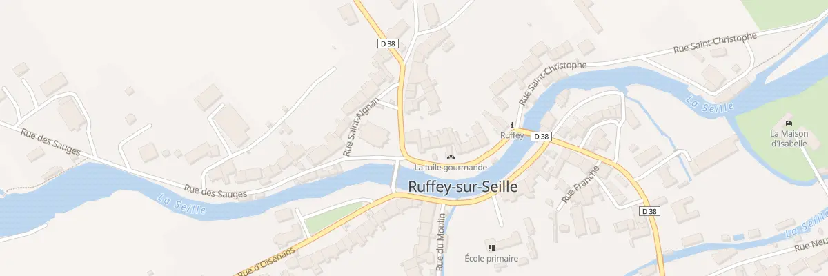 Plan du 130 Quai de la Seille à Ruffey-sur-Seille