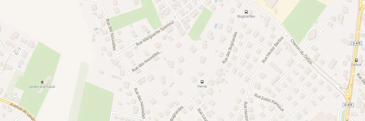 Plan du 53 Rue des Nouvelles à Dole