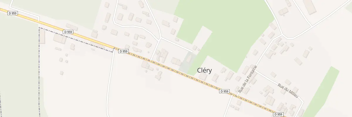 Plan du 20 Rue du Duché à Cléry