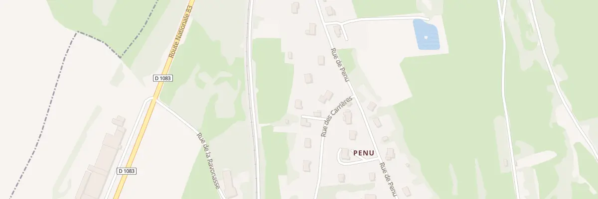 Plan du 397 Rue des Carrières à Cesancey