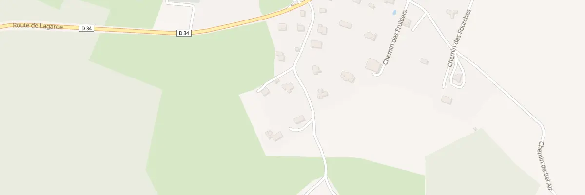 Plan du 164 Che des Clapiers à Saint-Christol