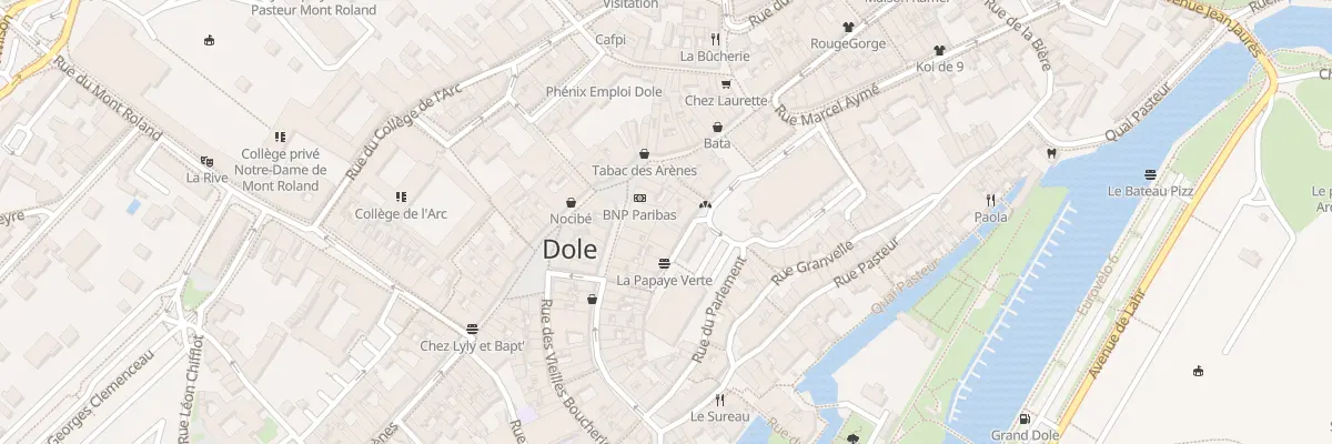 Plan du 12B Rue Antoine Brun à Dole