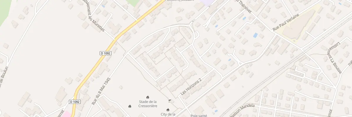 Plan du 9102 Cressonniere à Tullins